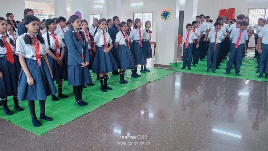 एकाग्रता के साथ हुआ महत्वपूर्ण विषय पर मंथन-संस्कार पब्लिक स्कूल सक्ति' में नशामुक्ति और योगमुद्रा पर आधारित सत्र का सफल आयोजन सम्पन्न।प्रजापति ब्रह्मकुमारी ईश्वरीय विश्वविद्यालय के प्रतिनिधि भी रहे मौजूद kshititech