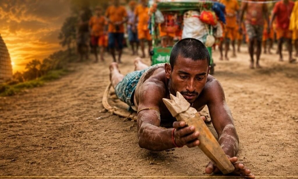 पिता का प्रण… बाबा बैजनाथ से मांगी थी बेटी की मन्नत, पूरी हुई तो 2 महीने की बच्ची संग दंडवत यात्रा पर निकला पिता पिता का प्रण… बाबा बैजनाथ से मांगी थी बेटी की मन्नत, पूरी हुई तो 2 महीने की बच्ची संग दंडवत यात्रा पर निकला पिता kshititech