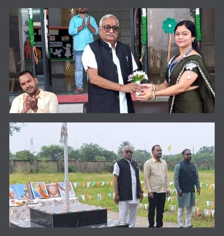 चंद्रपुर के मिरौनी स्थित सीबीएसई चंद्रहासिनी विद्यापीठ में हर्षोल्लास से मनाया गया स्वतंत्रता दिवस. पूनमचंद अग्रवाल के मुख्य आतिथ्य में हुआ ध्वजारोहण kshititech
