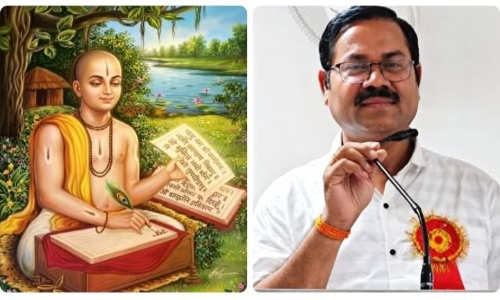निराला साहित्य मंडल चांपा के प्रधान सचिव रविंद्र द्विवेदी ने कहा -महाकवि तुलसीदास जी के साहित्य समाज के सच्चे पथ प्रदर्शक kshititech