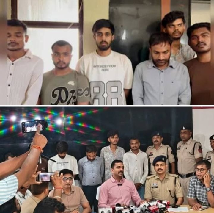 मात्र ₹11000 के लिए खेला कर दिया प्रोफेसर ने-छत्तीसगढ़ पेपर लीक कांड: भारती एग्रीकल्चर कॉलेज दुर्ग का प्रोफेसर योगेश सोनकेसरिया निकला मास्टरमाइंड, 11 हजार में बेचा था पेपर; 36 घंटे में 6 आरोपी गिरफ्तार मात्र ₹11000 के लिए खेला कर दिया प्रोफेसर ने-छत्तीसगढ़ पेपर लीक कांड: भारती एग्रीकल्चर कॉलेज दुर्ग का प्रोफेसर योगेश सोनकेसरिया निकला मास्टरमाइंड, 11 हजार में बेचा था पेपर; 36 घंटे में 6 आरोपी गिरफ्तार kshititech