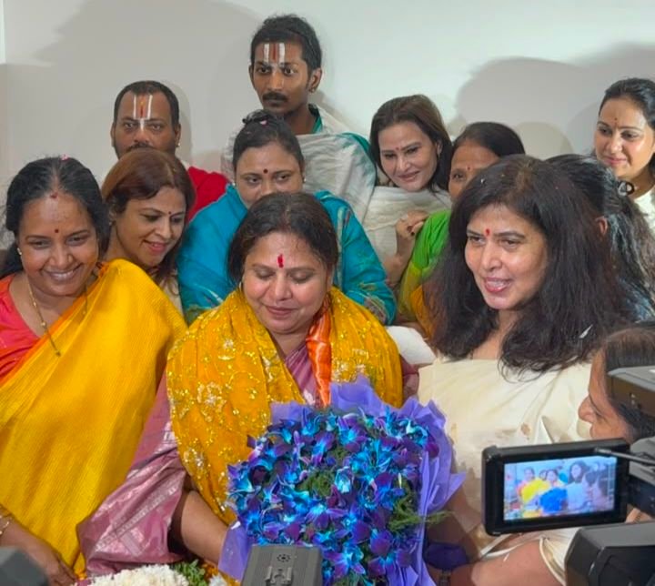 सांसद रूपकुमारी चौधरी ने संभाली भाजपा महिला मोर्चा की राष्ट्रीय अध्यक्ष की जिम्मेदारी।पदभार ग्रहण समारोह में वानाथी श्रीनिवासन और सरोज पांडे की गरिमामयी उपस्थिति, महिला नेतृत्व को नई दिशा देने का संकल्प kshititech