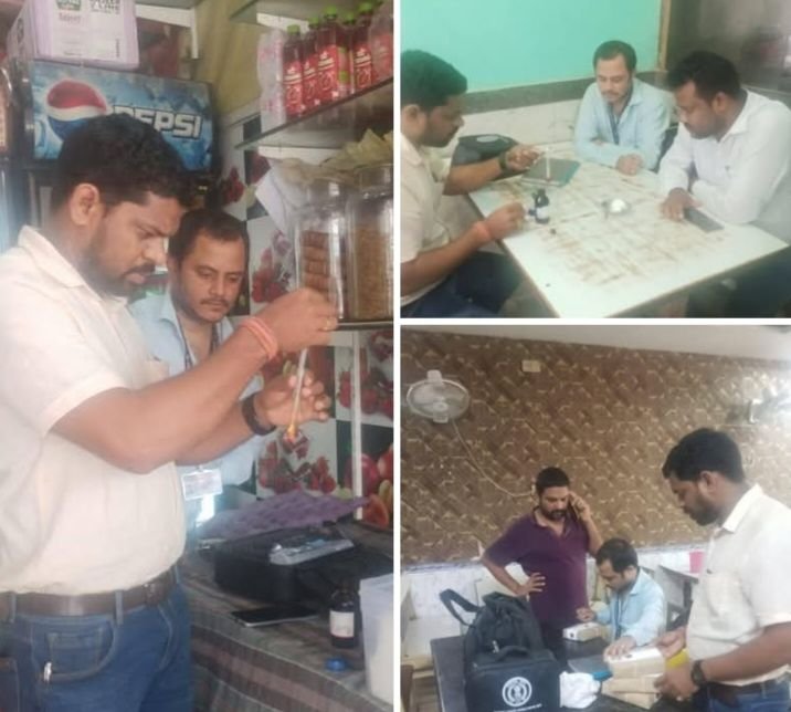 कलेक्टर मैडम के दिशा निर्देशन एवं सीएमएचओ डॉक्टर पूजा अग्रवाल के मार्गदर्शन में शक्ति जिले में खाद्य एवं औषधि प्रशासन विभाग का 7 दिवसीय विशेष अभियान सम्पन्न, जिलेभर में लिए गए खाद्य नमूने।बने खाबो–बने रहिबो 2.0" थीम पर चलाया गया सघन जांच अभियान कलेक्टर मैडम के दिशा निर्देशन एवं सीएमएचओ डॉक्टर पूजा अग्रवाल के मार्गदर्शन में शक्ति जिले में खाद्य एवं औषधि प्रशासन विभाग का 7 दिवसीय विशेष अभियान सम्पन्न, जिलेभर में लिए गए खाद्य नमूने।बने खाबो–बने रहिबो 2.0" थीम पर चलाया गया सघन जांच अभियान kshititech
