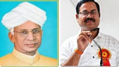 शिक्षक दिवस की पूर्व संध्या पर जांजगीर चांपा जिले के शिक्षक एवं साहित्यकार डॉ रविंद्र द्विवेदी ने कहा-शिक्षक : समाज के पथ-प्रदर्शक और राष्ट्र के निर्माता. डॉक्टर सर्वपल्ली राधाकृष्णन जी को भी नमन किया द्विवेदी जी ने kshititech