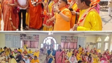 शक्ति शहर में 15 सितंबर को हुआ ऋषि पंचमी उद्यापन का भव्य आयोजन। पराशक्ति ज्योतिष पीठ परिवार द्वारा महामंडलेश्वर अमृतानंद सरस्वती भरत महाराज के सानिध्य में था कार्यक्रम. सप्त ऋषियों की निकली भव्य सम्मान यात्रा। शहर वासी उमड़े स्वागत के लिए kshititech