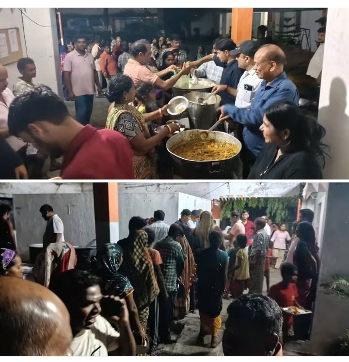 चंद्रहासिनी ट्रस्ट चंद्रपुर में 27 सितंबर को बाढ़ से प्रभावित सैकड़ो लोगों के लिए करी भोजन एवं आवास की व्यवस्था. चंद्रपुर के अग्रसेन भवन.स्कूल एवं विभिन्न स्थानों पर ठहराया गया बाढ़ प्रभावितों को. रविवार की रात भी ट्रस्ट के सदस्य डटे रहे सेवा कार्यों में चंद्रहासिनी ट्रस्ट चंद्रपुर में 27 सितंबर को बाढ़ से प्रभावित सैकड़ो लोगों के लिए करी भोजन एवं आवास की व्यवस्था. चंद्रपुर के अग्रसेन भवन.स्कूल एवं विभिन्न स्थानों पर ठहराया गया बाढ़ प्रभावितों को. रविवार की रात भी ट्रस्ट के सदस्य डटे रहे सेवा कार्यों में kshititech