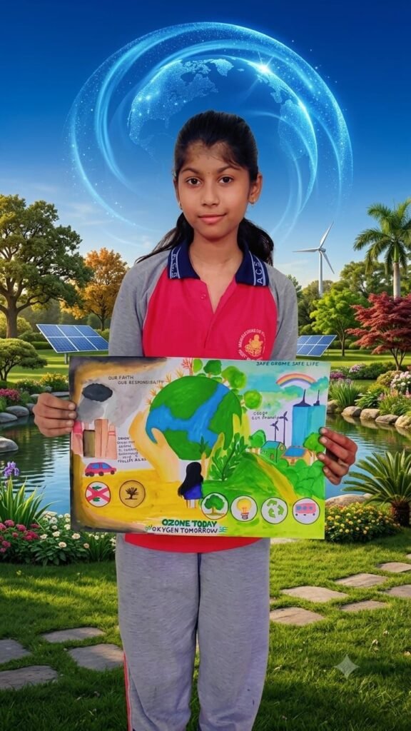शक्ति के अनुनय कॉन्वेंट स्कूल में ओजोन परत संरक्षण दिवस पर विविध प्रतियोगिताओं का आयोजन. पर्यावरण संरक्षण के प्रति विद्यार्थियों में जागरूकता लाने जिला शिक्षा अधिकारी शक्ति के निर्देशन में आयोजित था कार्यक्रम kshititech