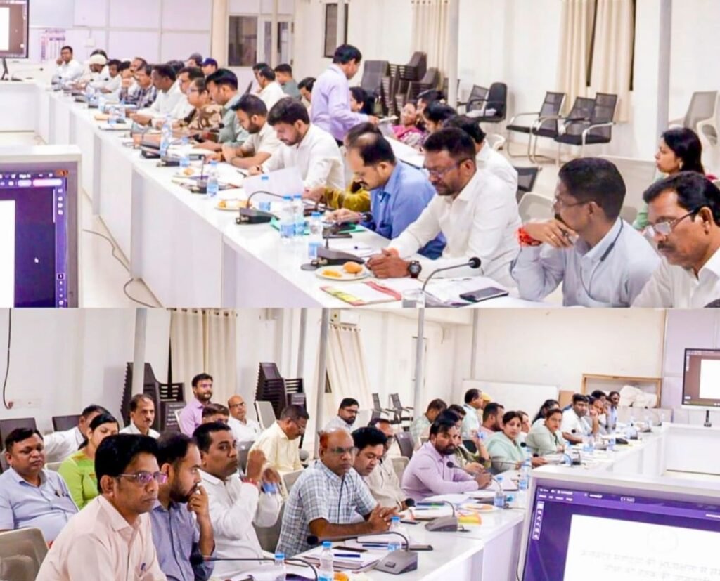 शक्ति जिले में पीएम सूर्य घर योजना का लाभ सभी लोगों तक पहुंचाने कलेक्टर जय श्री जैन ने दिये अधिकारियों को निर्देश. मंगलवार को समय सीमा की बैठक को संबोधित कर रही थी कलेक्टर जय श्री. जिले के सभी विभागों के अधिकारी पहुंचे बैठक में kshititech