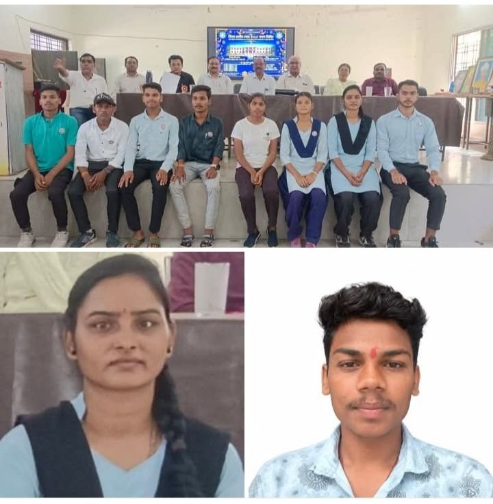 शासकीय क्रांति कुमार भारतीय स्नातकोत्तर महाविद्यालय सक्ती में राष्ट्रीय सेवा योजना इकाइयों का जिला स्तरीय पूर्व गणतंत्र दिवस परेड चयन शिविर मे छात्र सत्येंद्र बरेठ और दामिनी खूंटे का चयन kshititech