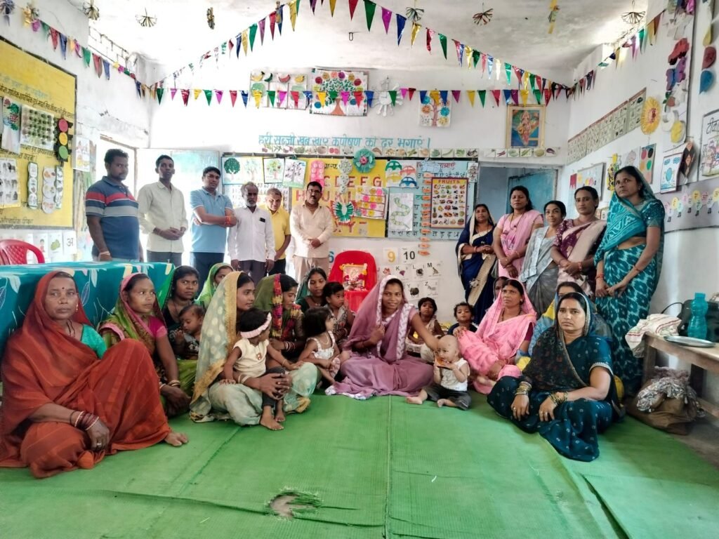 सेवा संकल्प के तहत हुआ आंगन मिलन महोत्सव- सरपंच चंद्र कुमार सोनी हुए शामिल kshititech