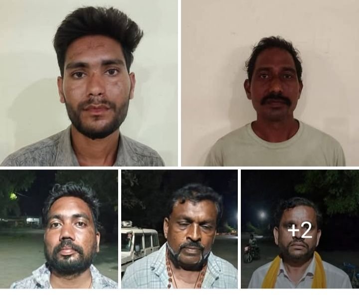 शक्ति जिले के हसौद थाने द्वारा जुए की दो अलग अलग फड़ पर पुलिस की रेड-मौके पर छह जुआड़ियों को रंगे हाथों जुआ खेलते किया गया गिरफ्तार. हजारों रुपए की नगदी जब्ती kshititech