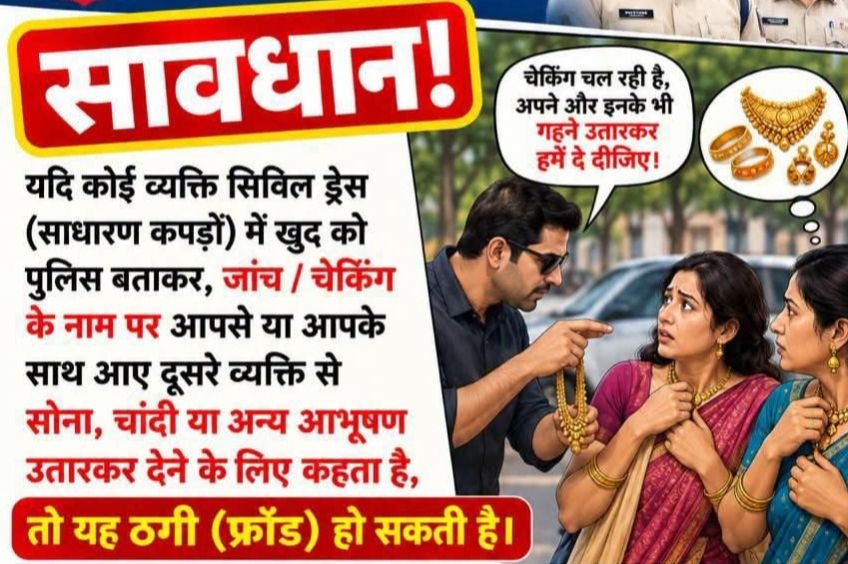 फर्जी चेकिंगो से हरकत में आई कोरबा पुलिस-पुलिस की अपील-सावधान! फर्जी पुलिस चेकिंग से बचें.संदिग्धों की तत्काल दे सूचना kshititech